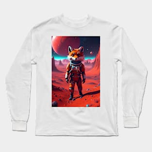 Galactic Fox Explorer Long Sleeve T-Shirt